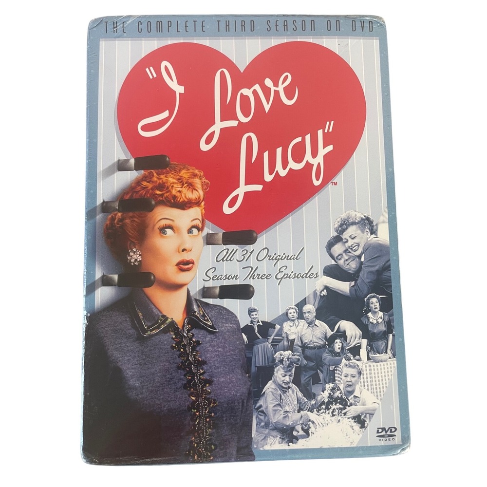 I Love Lucy The Complete Third Season DVD 5-Disc Box Set New Sealed 032429234223